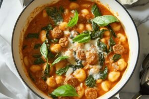 Creamy Sausage Gnocchi Recipe Delight