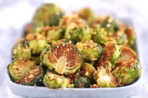 Crispy Air Fryer Brussels Sprouts Recipe