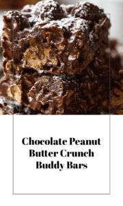 Chocolate Peanut Butter Muddy Buddy Bars
