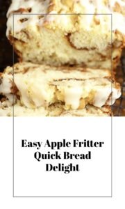 Easy Apple Fritter Quick Bread