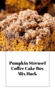 Easy Pumpkin Coffee Cake with Streusel Topping
