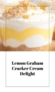 Lemon Cream Graham Cracker Delight