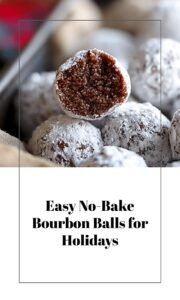 No-Bake Bourbon Ball Holiday Treats