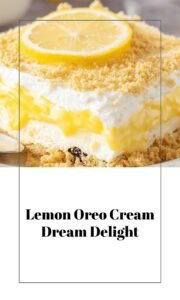 No-Bake Lemon Oreo Dream Dessert