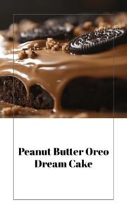 Peanut Butter Oreo Ganache Cake