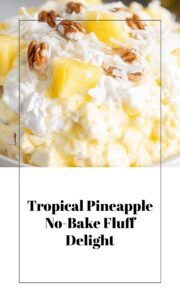 Pineapple Fluff No-Bake Dessert Delight