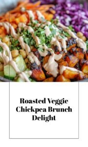 Roasted Veggie Chickpea Bowls