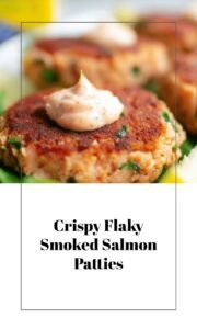 Smoked Salmon Patties with Crispy Flaky Texture