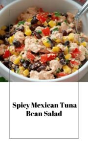Zesty Mexican Tuna Salad with Beans and Veggies