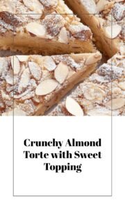Almond Torte with Sugary Crunch Topping
