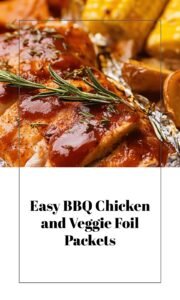 BBQ Chicken Foil Packet Recipe