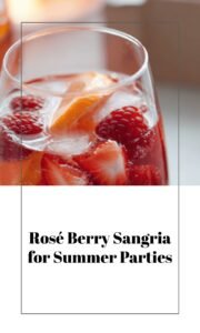 Berry Rosé Sangria for Summer Gatherings