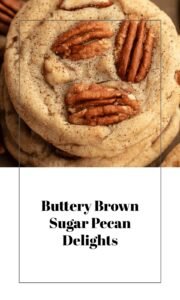 Buttery Brown Sugar Pecan Cookies