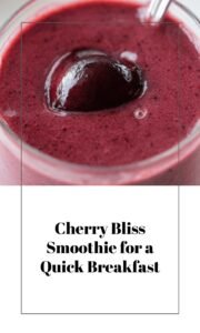 Cherry Bliss Smoothie