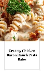 Creamy Chicken Bacon Ranch Pasta Delight