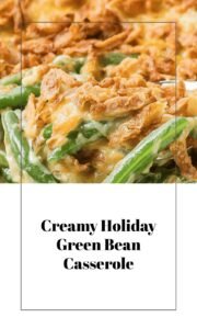 Creamy Fresh Green Bean Holiday Casserole