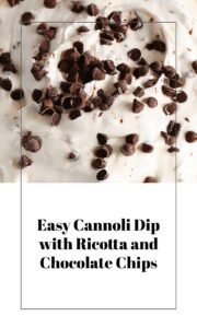 Creamy Ricotta Cannoli Dip Delight