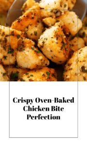 Crispy Baked Chicken Bites