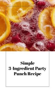 Easy 3-Ingredient Party Punch