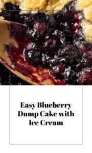 Easy Blueberry Dump Cake Delight