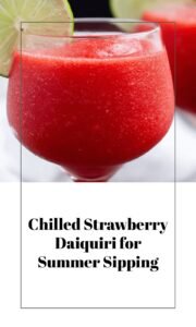 Easy Frozen Strawberry Daiquiri Recipe for Summer