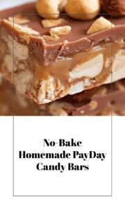 Easy Homemade PayDay Candy Bars