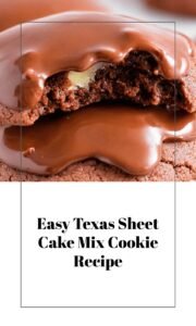Easy Texas Sheet Cake Mix Cookies