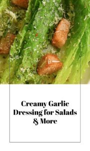 Garlic Infused Dressing Delight