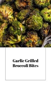 Garlicky Grilled Broccoli Bites