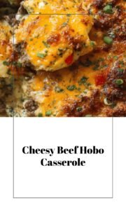 Hearty Beef and Cheese Hobo Bake