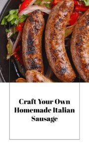 Homemade Italian Sausage Recipe