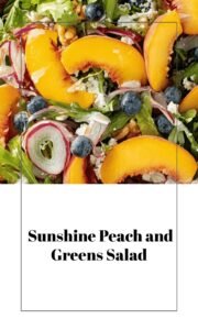 Peach Summer Salad Delight