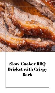 Slow-Cooked BBQ Brisket with Crispy Edges