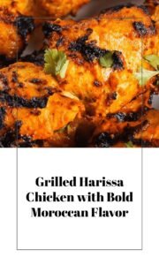 Spicy Grilled Harissa Chicken