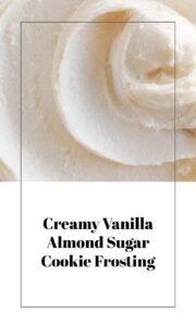 Vanilla Almond Sugar Cookie Frosting