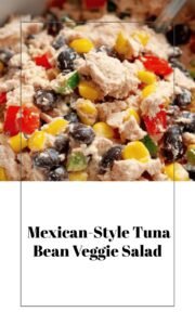 Zesty Mexican Tuna Salad with Beans and Veggies