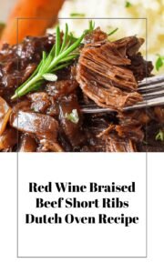 Red Wine Braised Beef Short Ribs Recipe